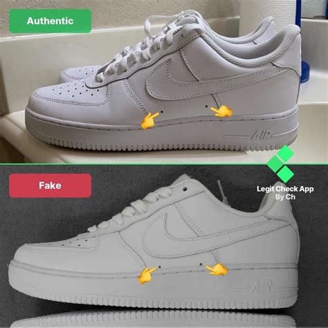 fake vs real af1|nike af1 legit check.